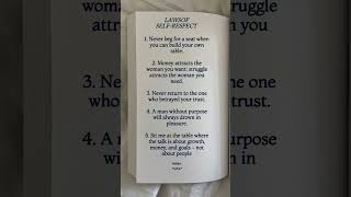 LAWSOF_ SELF_-RESPECT_