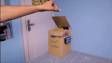How To Make A Smart Dustbin | Irfan H Rahim