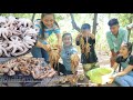 Cook and Eat: Yummy big octopus cooking / Seyhak, Eng, Heang, Neang enjoy to cook and eat