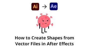 How to Create Shapes from Vector Files in After Effects