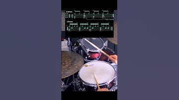 Drum Exercise - Future Sounds - Paradiddles - Example 8 #drumexercise #drumming #paradiddle