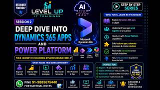 𝐃𝐞𝐞𝐩 𝐝𝐢𝐯𝐞 𝐢𝐧𝐭𝐨 𝐃𝐲𝐧𝐚𝐦𝐢𝐜𝐬 𝟑𝟔𝟓 𝐂𝐑𝐌 𝐀𝐩𝐩𝐬 𝐚𝐧𝐝 𝐏𝐨𝐰𝐞𝐫 𝐏𝐥𝐚𝐭𝐟𝐨𝐫𝐦 #dynamics365 #powerplatform #crm #dataverse