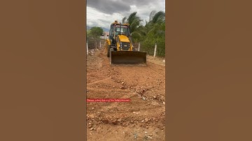 JCB road leaving work#jcb #leveling#trendingshorts