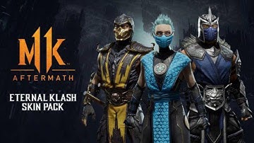 Mortal Kombat 11 Aftermath - Eternal Klash Skins! MK9 Scorpion, Deception Sub-Zero & Classic Frost!