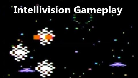 Space Battle Intellivision Gameplay - The No Swear Gamer