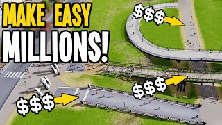Make over $1,000,000 easily with this simple "Cheat" in Cities Skylines screenshot 5