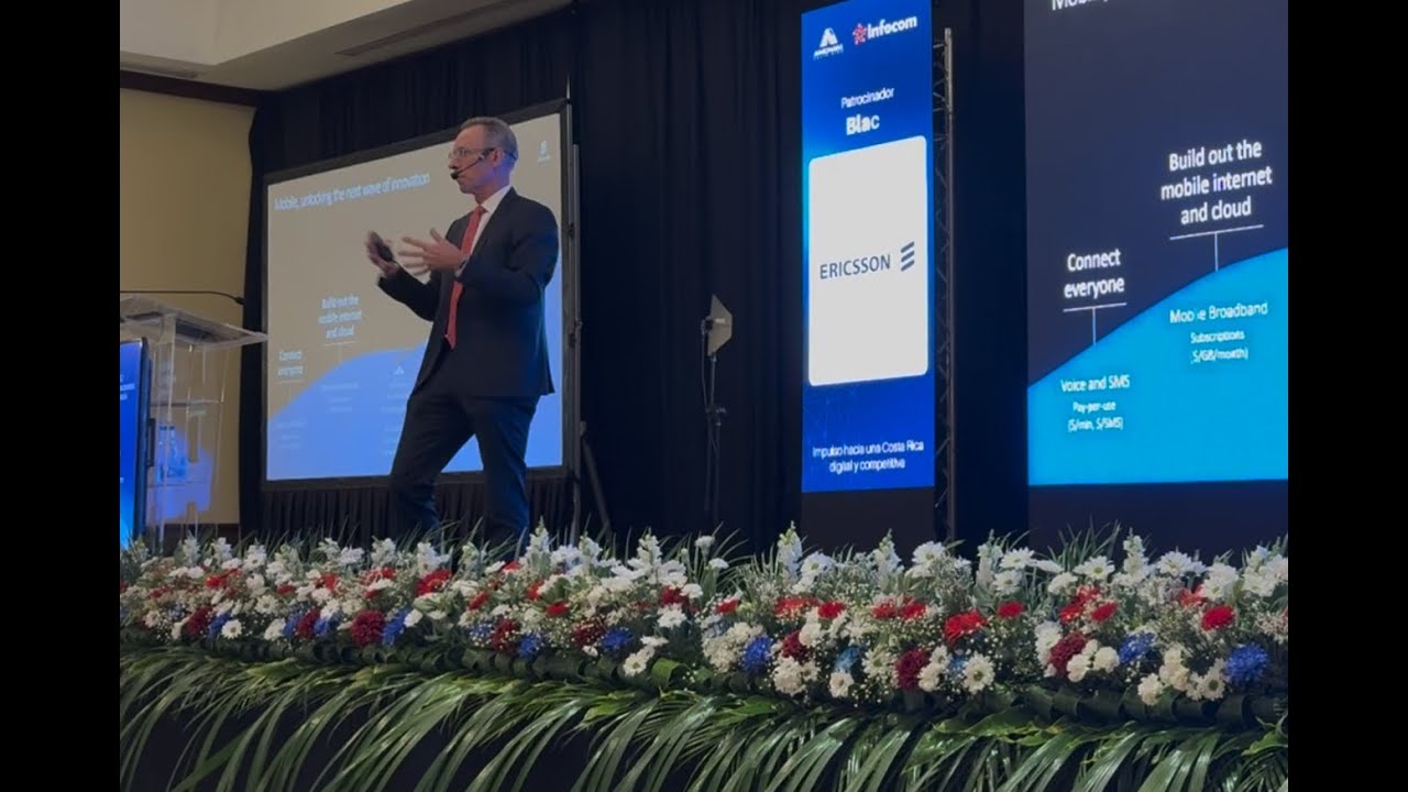 Conferencia de Peter Linder, de Ericsson: "Mobile, Unlocking the Next Wave of Innovation"