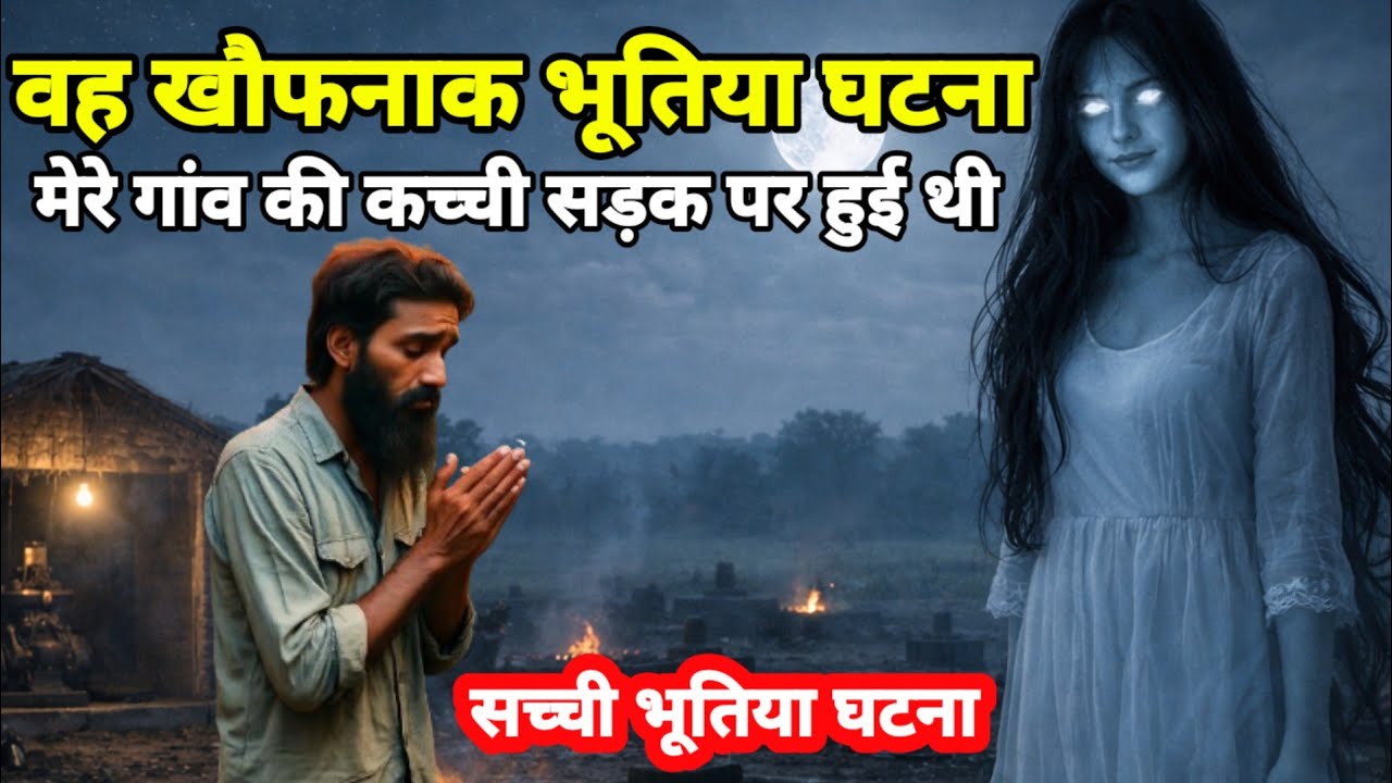 वह खौफनाक भूतिया घटना मेरी गांव की कच्ची सड़क पर घटी थी, डरावनी भूतिया घटना, Scary, ghost story 