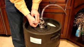 Convert Beer System to Soda Pop Dispenser using Syrup and re-tasked Keg where no Water Supply exists