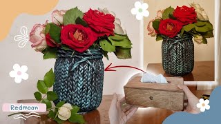 Recycling Tutorial: Making Beautiful Flower Pots with Paper Towels | Creative DIY Ideas