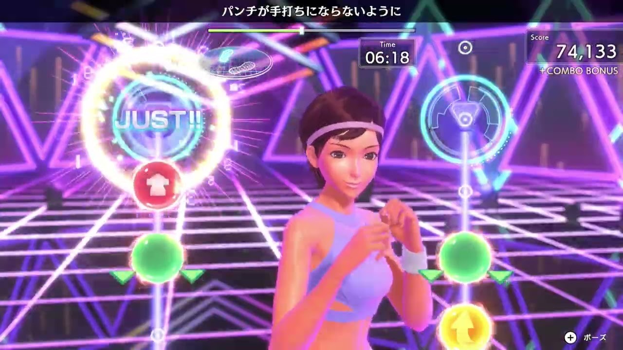 Fit Boxing 3: Lin's "EX Combo 8" Workout - Master the Body Hook Flowリン「EXコンビネーション８」フル：ボディフックで腹回り 578