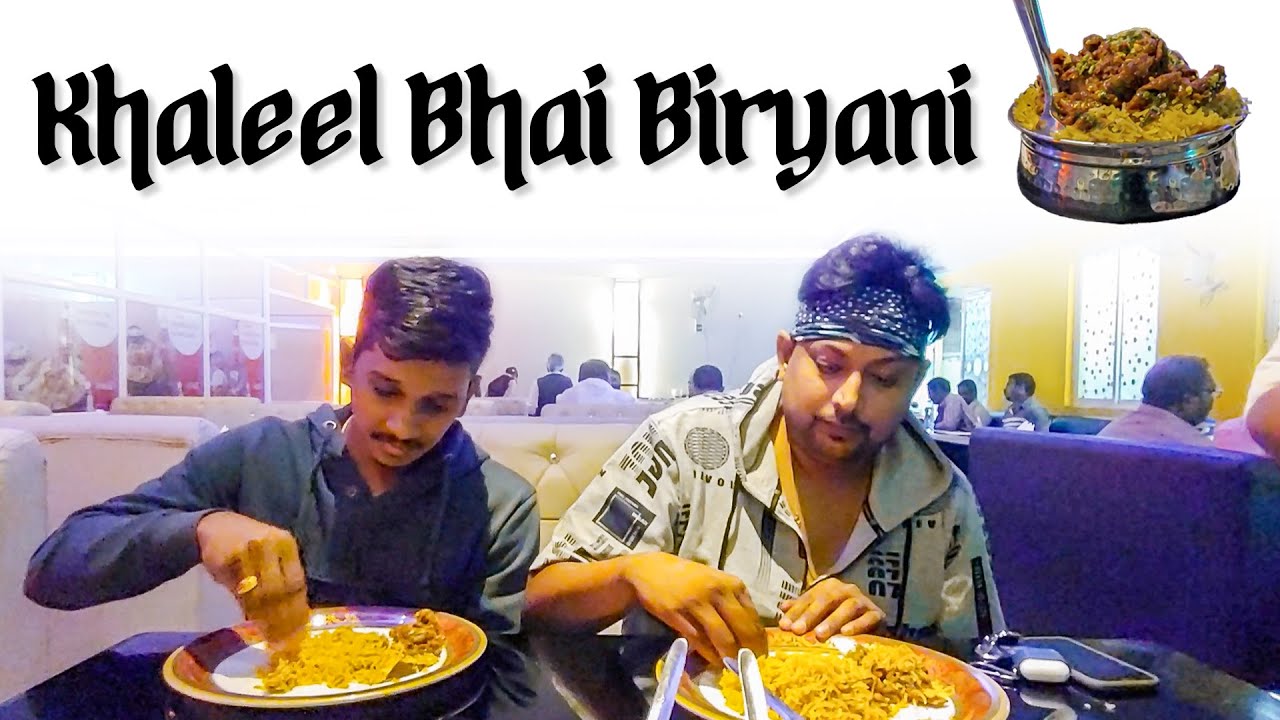 Khaleel Bhai Biryani Vijayawada Biryani Mutton Biryani Street