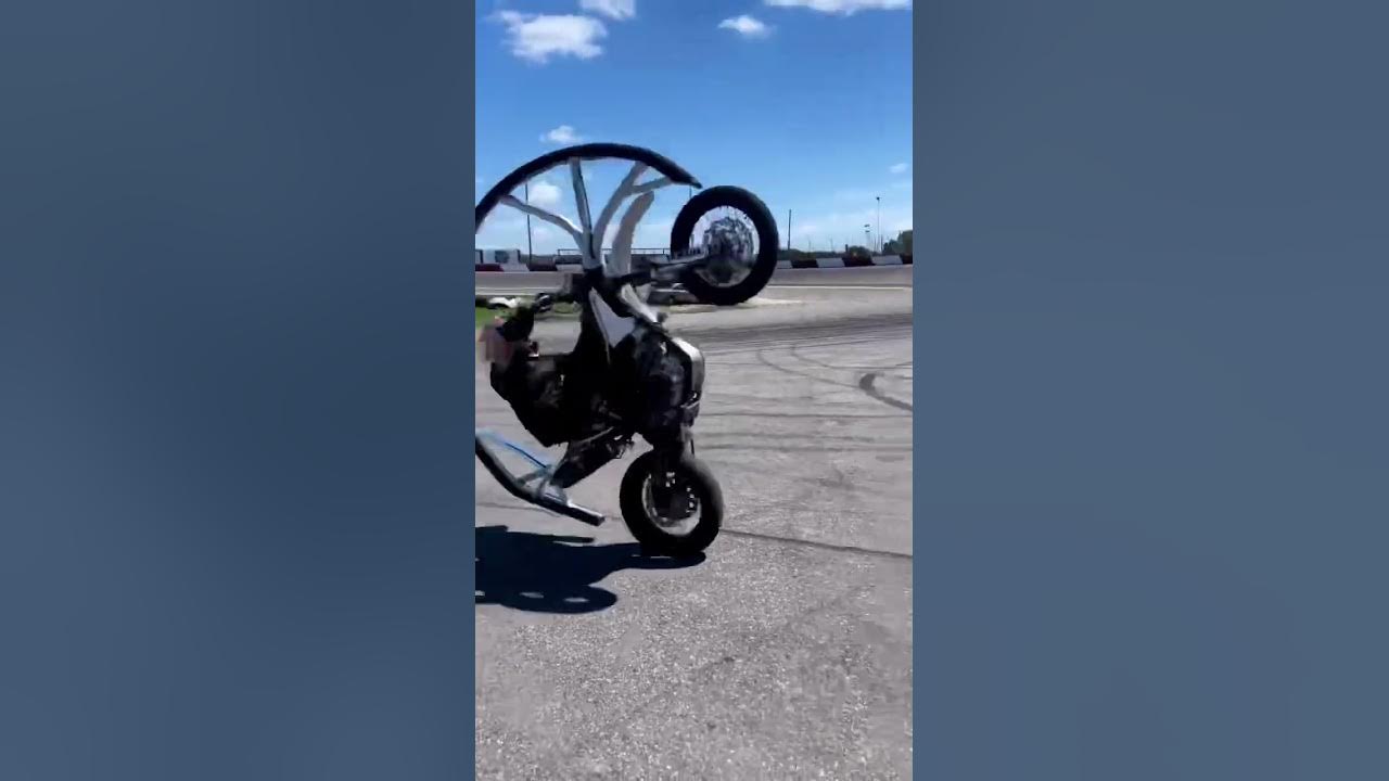 Why did he go so fast π€ #motorcycle #fail #slam #crash #stunt Why did he go so fast π€ #motorcycle #fail #slam #crash #stunt