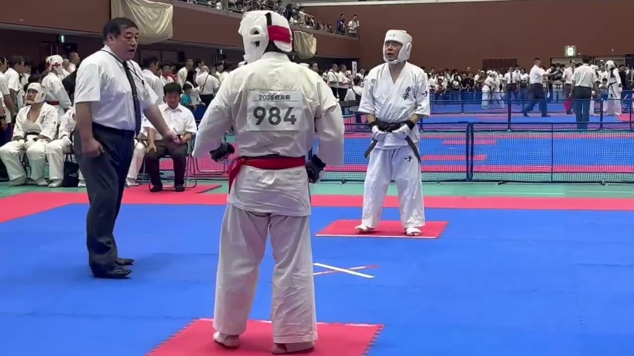 極真会館／第２５回全日本壮年空手道選手権大会