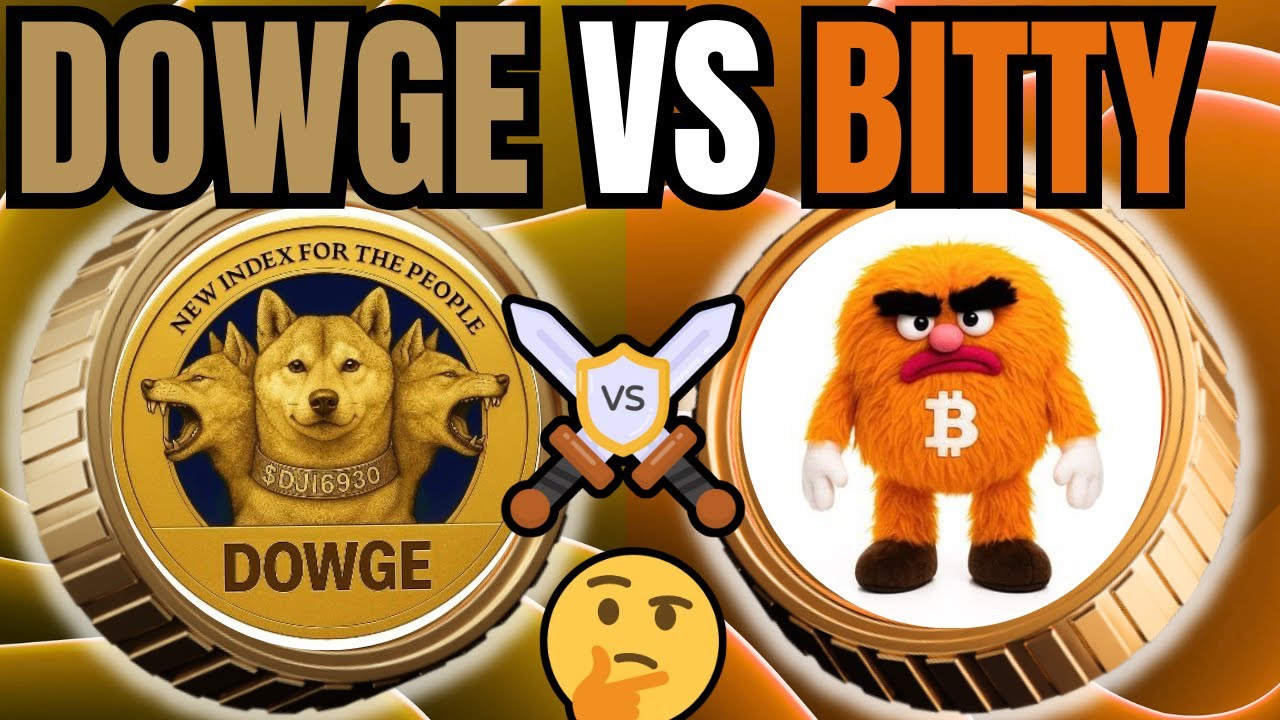 DOWGE VS BITTY - WHO WILL BE CROWNED THE MEMECOIN KING?