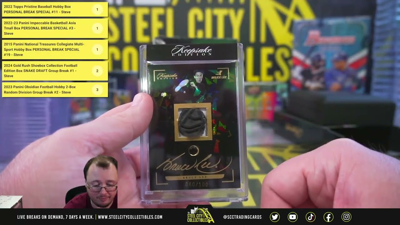 BRUCE LEE 2024 SUPER BREAK KEEPSAKE 50th ANNIVERSARY No. 21 Gmm