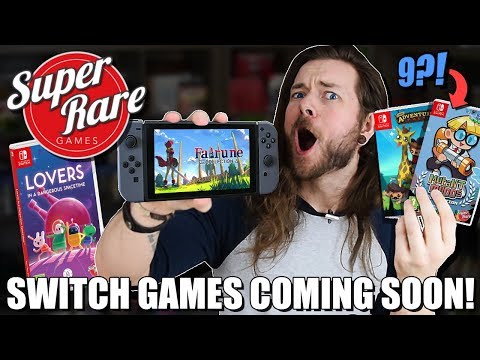 9 Upcoming PHYSICAL Nintendo Switch Super Rare Games!