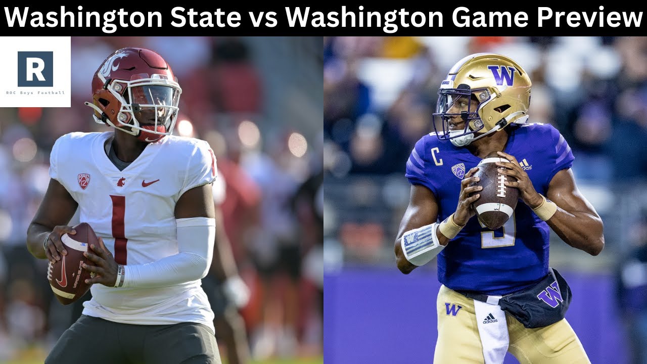 Game Preview: Washington at Washington State - UW Dawg Pound