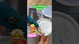 Envases de Plástico? ¡No los tires, Recicla y Decora con Estilo! #shorts #reciclaje #ideas #diy