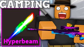 Camping With AWP And HYPERBEAM In KAT Roblox