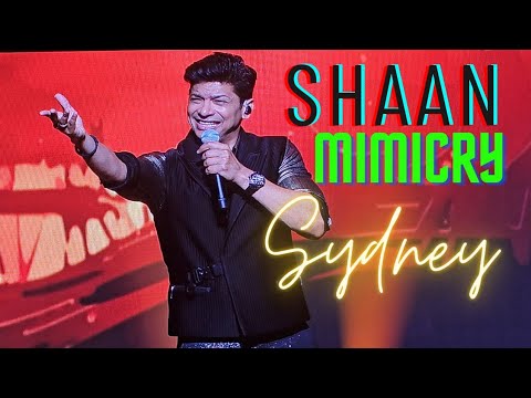 Shaan Live in Sydney  Superb Mimicry Act on Various Singers  Tum hi ho song  mustwatch  shaan