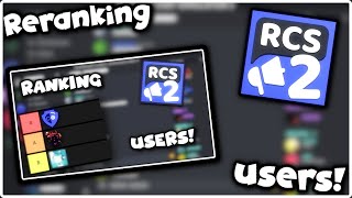 I Reranked Roblox Chat Simulator 2 Users! (RCS2 Tierlist Rerank)