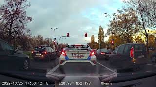 No copyright Background video Warszawskie drogi polskie drogi Hyperlapse