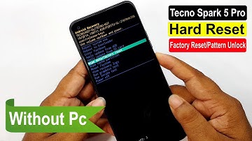 Tecno Spark 5 Pro Hard Reset | Tecno Spark 5 Pro (Kd7) Factory Reset  Pattern Unlock Without Pc |