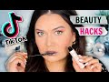 Viral TikTok Makeup HACKS! Do They Work??