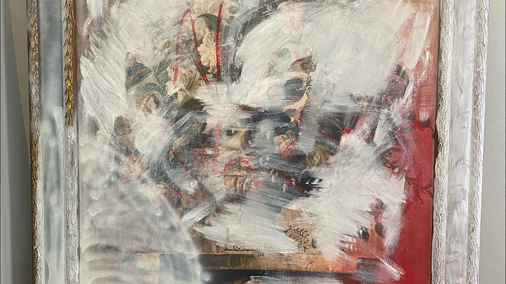 Free hand painting a huge 50 X 50 canvas one shot first episode