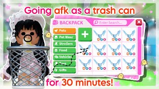 ✧˖° Going AFK as a trash can for 30 minutes to see if I get rich 🫶🏻| ItsSahara 🎀🐾✧˖°