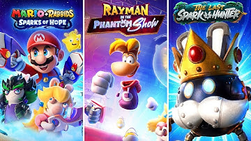 Mario + Rabbids Sparks of Hope The Movie - Full Game Walkthrough (All DLC Included)