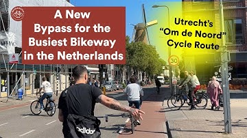 Een nieuwe bypass voor het drukste fietspad van Nederland