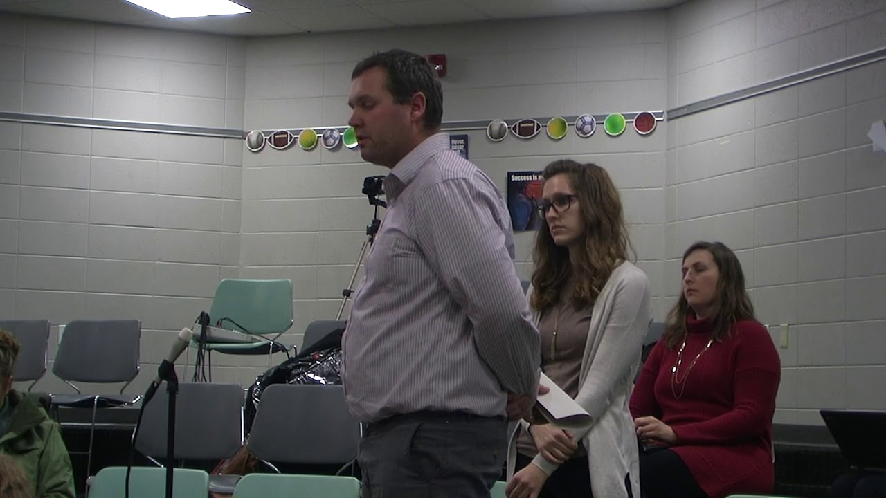 Mount Horeb Area School District Board of Education meeting held on 12