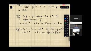 Lecture 9 - Myhill-Nerode Theorem