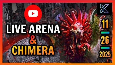 Raid: Shadow Legends - TUЯ KruYseN & Abit Live Arena – CHIMERA, CHIMERA, CHIMERA !