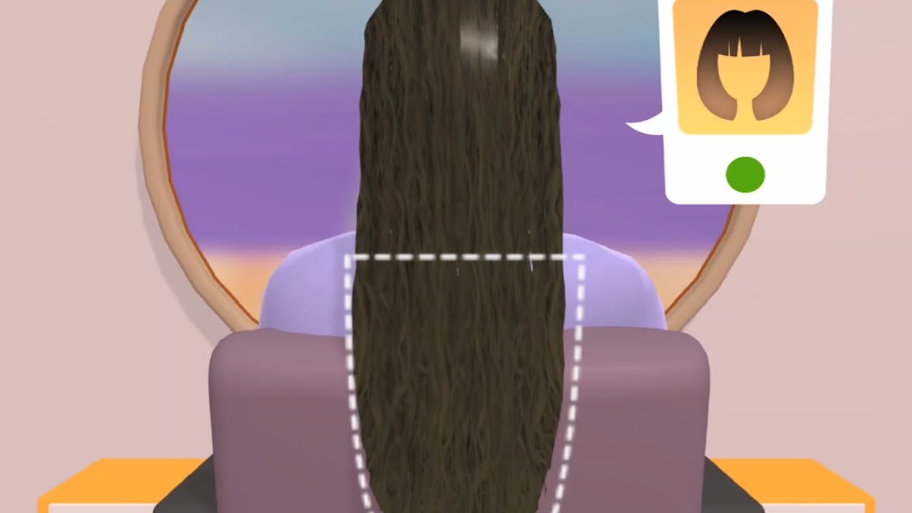Max Level in Hair Dye Game 👩🏻‍🦰 ️ All Levels Gameplay Android,ios YouTube