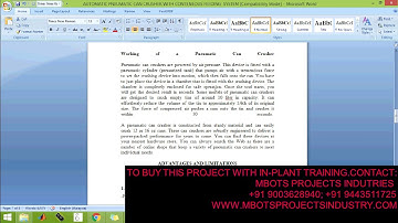 DESIGN AND FABRICATION OF AUTOMATIC PNEUMATIC CAN CRUSHER WITH CONTENEOUS FEEDING SYSTEM MECHANICAL