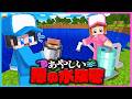 抜いてはいけない『池の水』を全部抜いてみた【 マイクラ 】