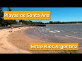 Las Playas de Santa Ana ✅ Entre Ríos - Playas en la costa del Río Uruguay + Camping + Alojamientos