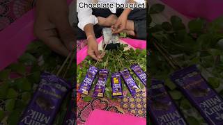 Chocolate Bouquet 🍫💐 | Beautiful Gift Idea 😍 | Easy Bouquet Design @rajuflowerdecor #diyhomedecor