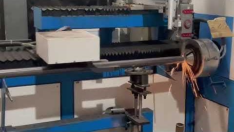 Scaffolding steel prop laser cutting