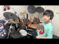 【CASIOPEA】「太陽風」を叩いてみた【小学生】