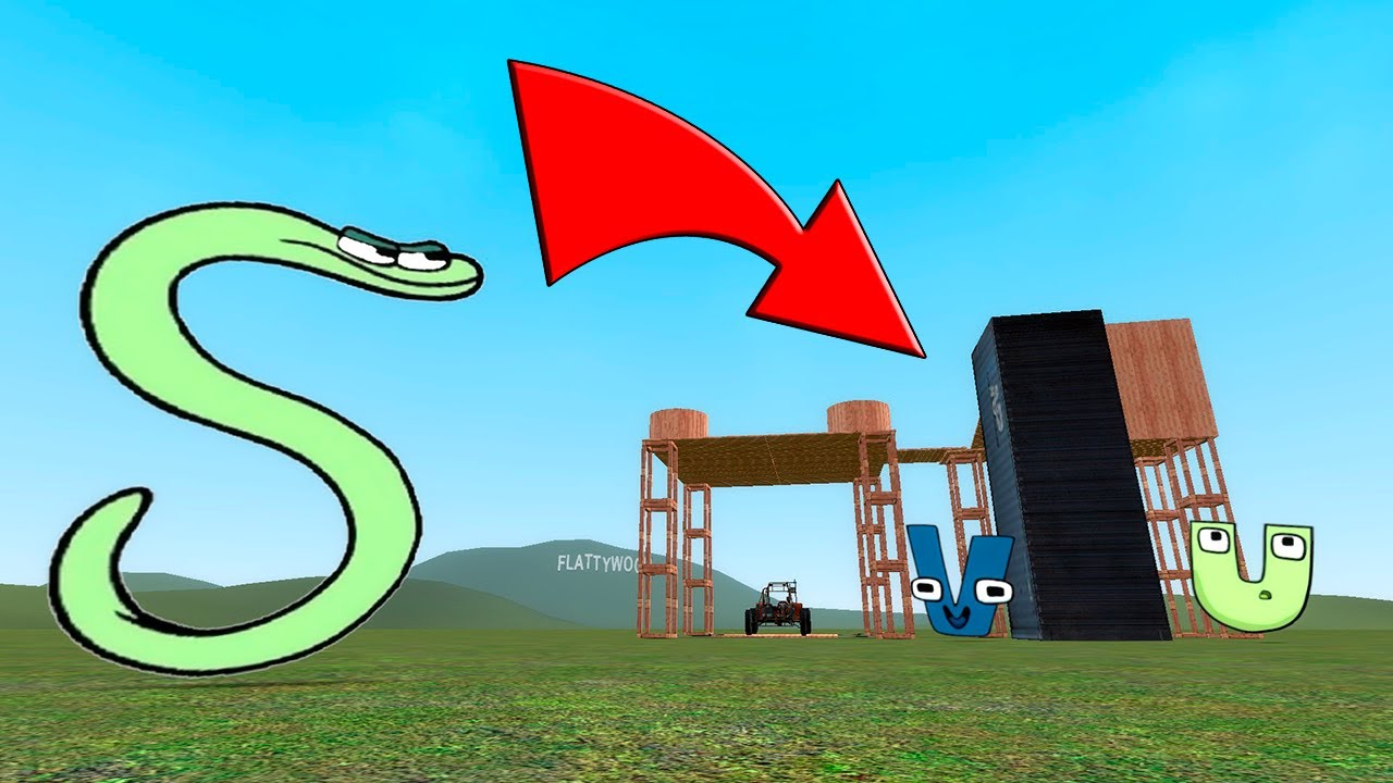 Alphabet Lore Family vs Epic Towers in Garry's Mod Part 11