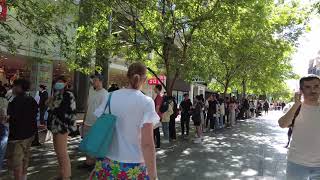 Adelaide | Uniqlo Adelaide Opening Day - Very Long Queue | Adelaide Australia