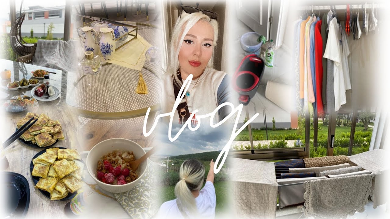 BÜTÜN EVİ TEMİZLEDİM | ÇITIR EL AÇMASI BÖREK | DOĞADA GÜZEL BİRGÜN | BİTMEYEN YAZLIK-KIŞLIK DÜZENİ👗