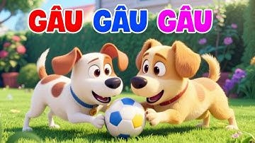 Gâu Gâu Gâu Nhà Em Có Chú Cún Con - Nhạc Thiếu Nhi Remix Sôi Động - Hoạt Hình Cún Con