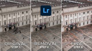 Removing unwanted objects and items using Lightroom || LIVE WORKFLOW