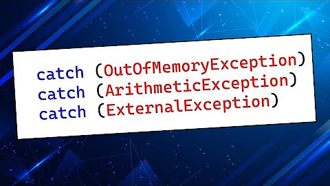 Best way to catch multiple exceptions in C#