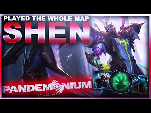 I PLAYED THE WHOLE MAP AS SHEN!